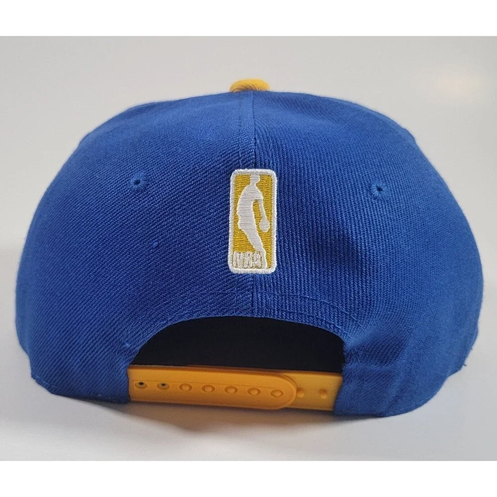 Golden State Warriors Basketball Cap New Era Adjustable Snapback Hat Fan Out NBA - Picture 7 of 10